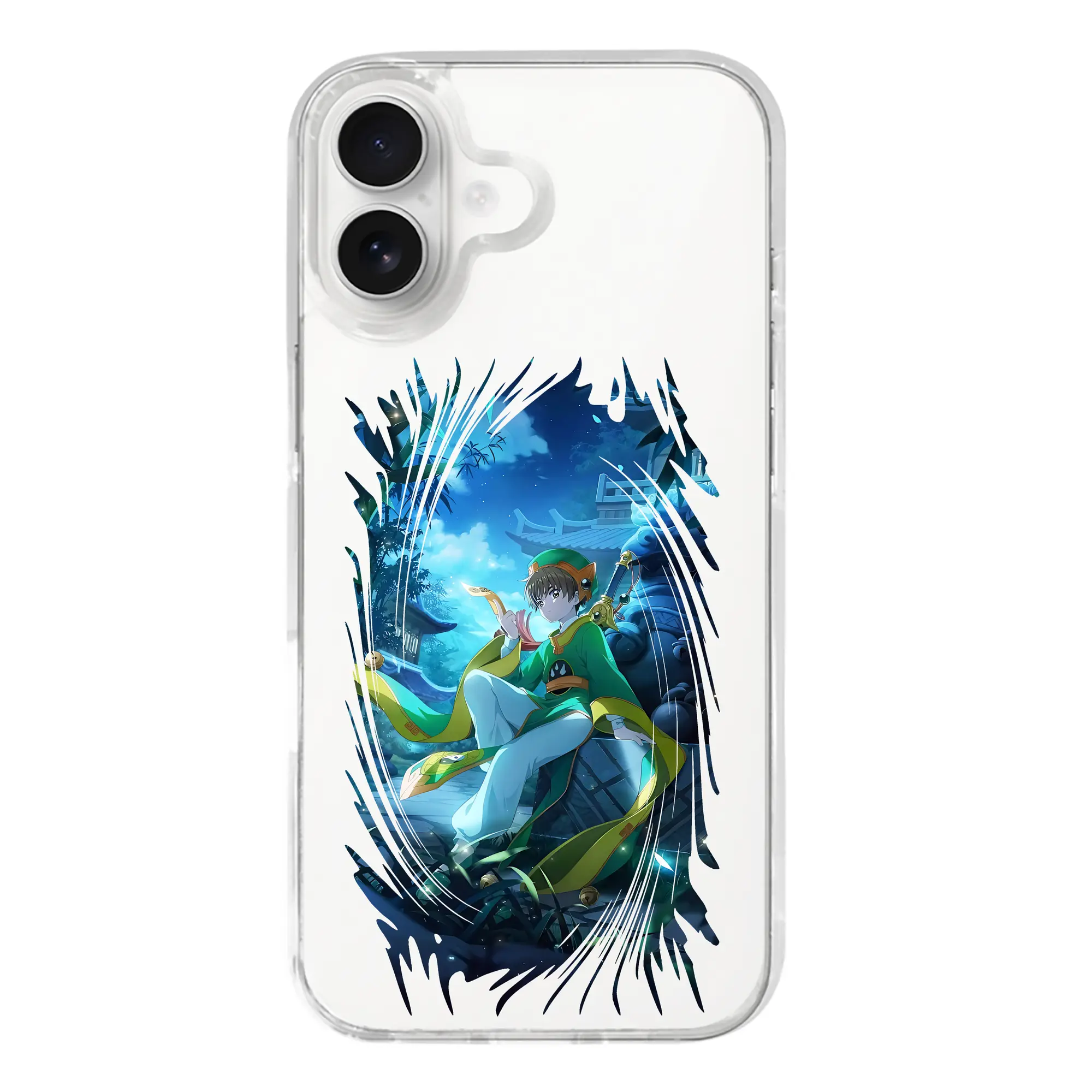 カードキャプターさくら グッズ,李小狼 - iPhone 17シリーズ 透明スマホケース – 薄型・耐衝撃・精密フィット保護カバー